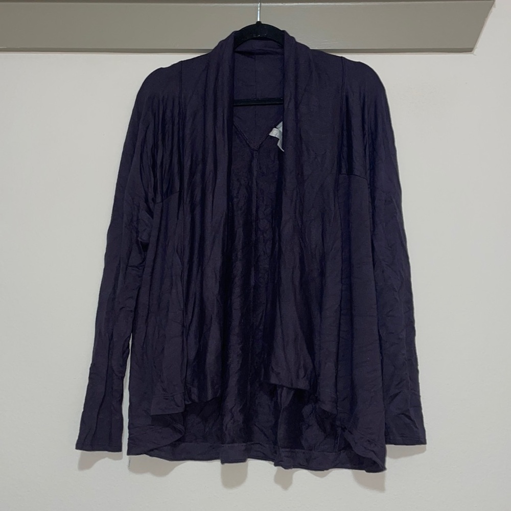 Athleta Nirvana Wear Two Ways Wrap in Spring Night SZ L Petite EUC - Picture 2 of 5